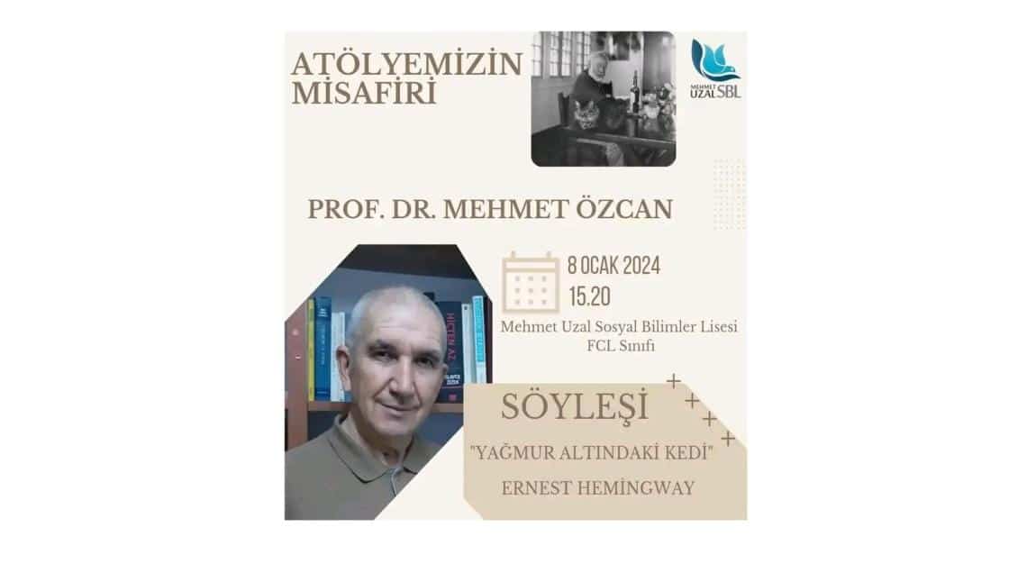 Prof. Dr. Mehmet ÖZCAN İle Söyleşi